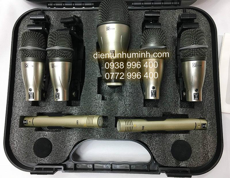 [HCM]MICRO CHO TRỐNG SAMSON 7KIT - Mic trống da - Mic nhạc cụ 7 mic