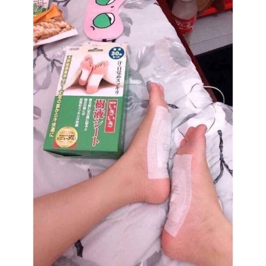 Miếng dán thải độc chân 30 miếng nội địa Nhật Bản