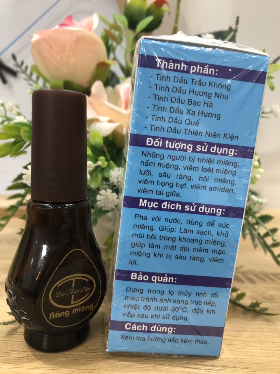 Tinh dầu Sâu Răng Hôi Miệng Dạ Thảo Liên 20ml
