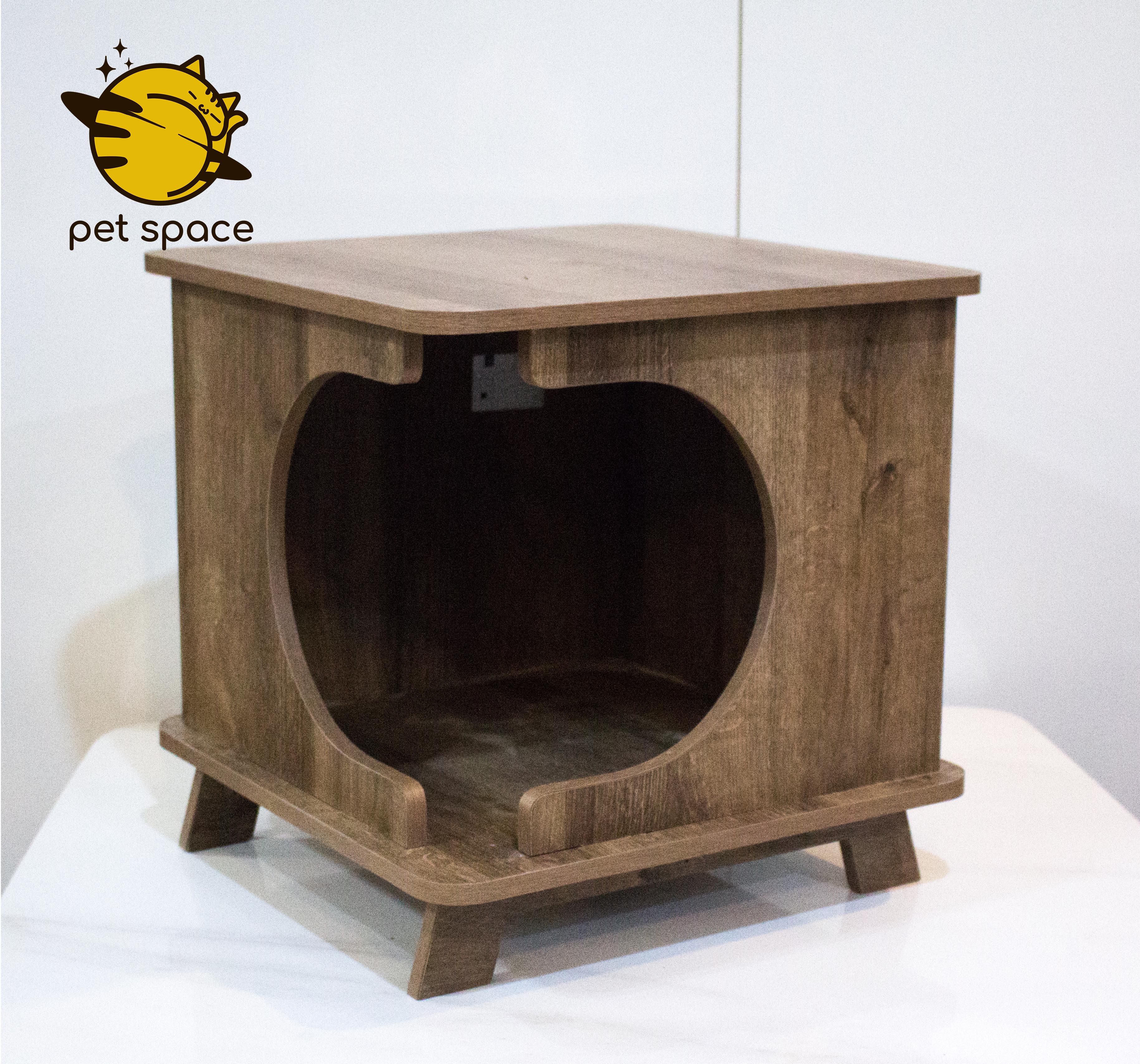 Nhà gỗ cho chó mèo petspace