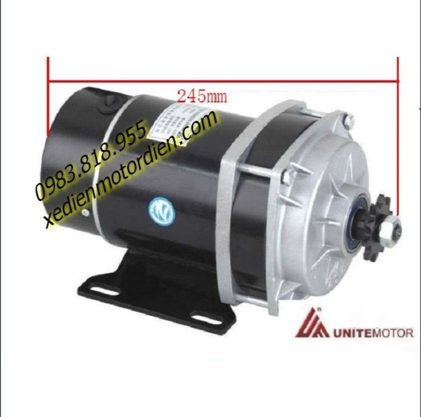 Động cơ motor 24v 450w giảm tốc 24v450w