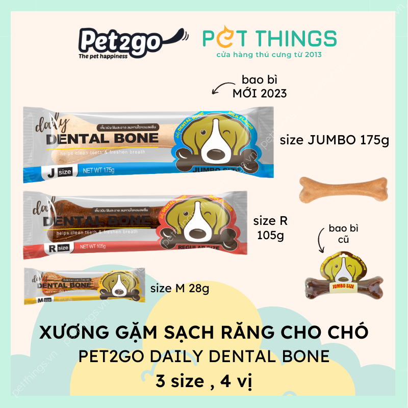 Snack Pet2Go Daily Dental Bone For Dog