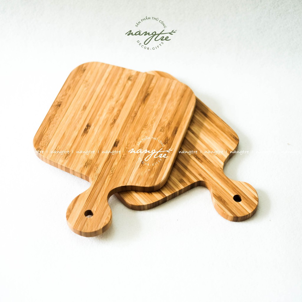 Thớt gỗ tre tự nhiên ( Bamboo wood cutting board)