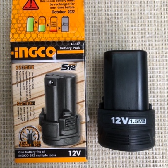 Pin sạc máy khoan 12V Ingco FBLI12152 - S12V