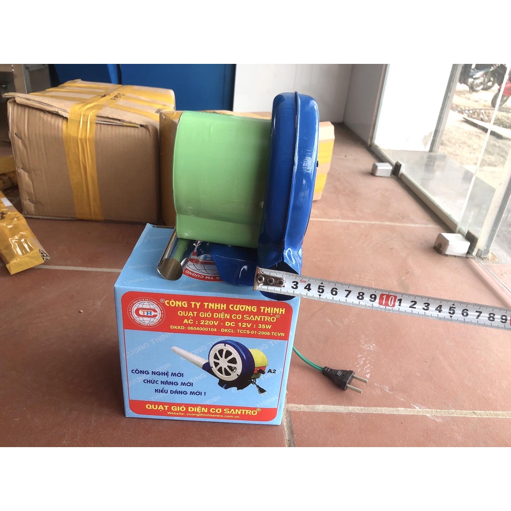 QUẠT KHÒ BẾP CÔNG NGHIỆP, BỄ THỔI LỬA 35W Có Chiết Áp