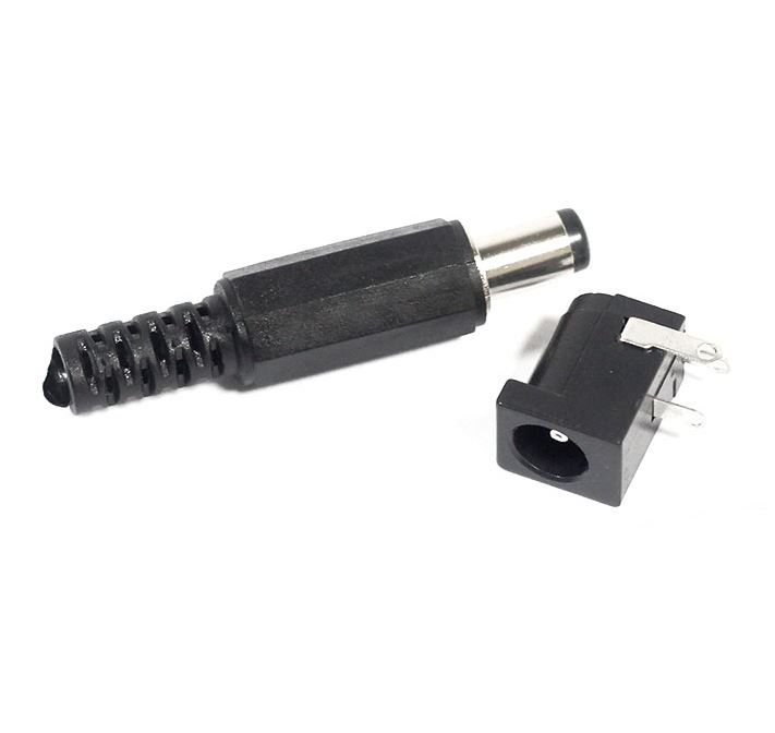 Bộ 10 Jack DC 5.5x2.1mm ( 5 Jack đực- 5 Jack cái )
