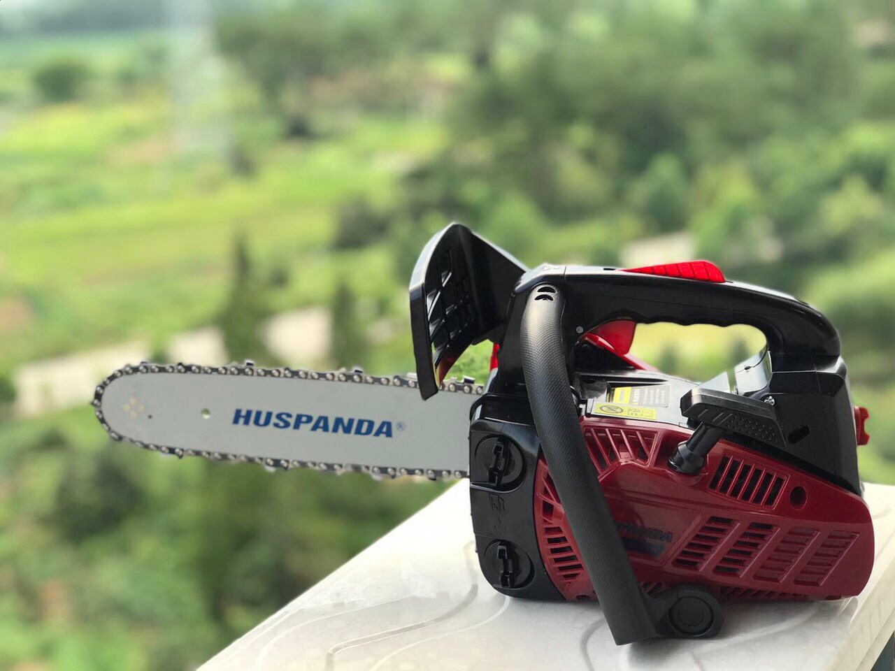 [HCM]CƯA XÍCH MINI HUSPANDA HP2500S (CÓ LAM XÍCH - CƯA CỤT)