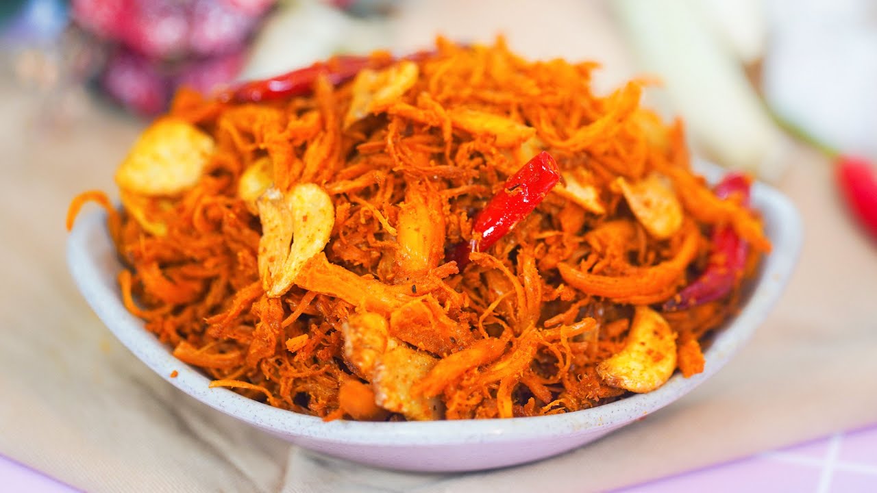 250gr Khô Gà Bơ Tỏi Thơm Ngon Đậm Đà
