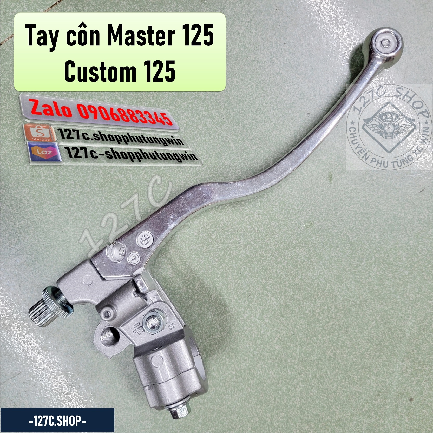 [Hcm] Clutch Lever + Oil Brake Lever Master 125 Custom 125 Cm125 Durable Aluminum Material