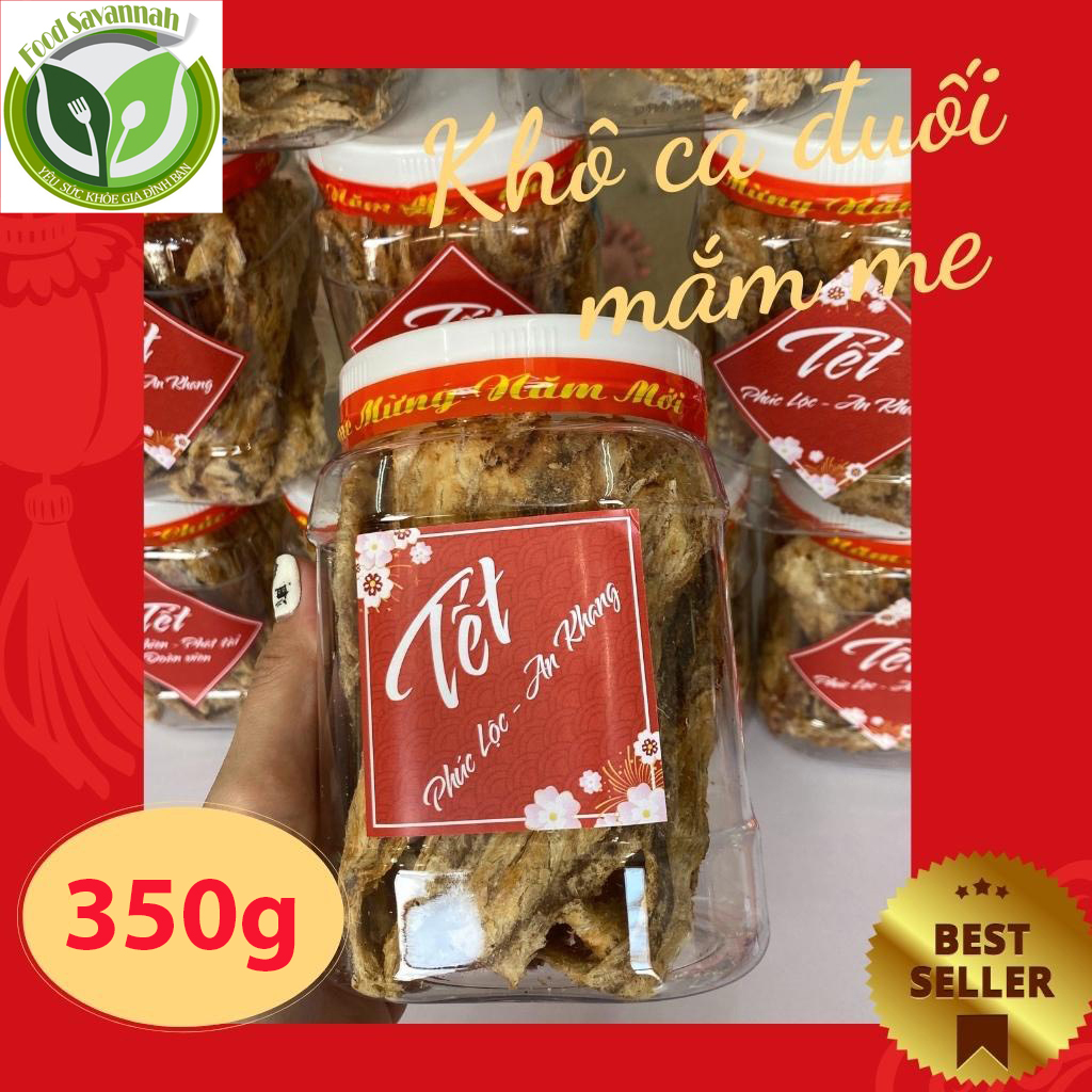 Cá đuối mắm me, khô cá đuối nguyên miếng chấm mắm me loại ngon hàng cao cấp - giá cực rẻ hũ 350g ăn liền, thơm ngon, dày thịt, mềm dai, ngọt tự nhiên, mắm me chua cay mặn ngọt vừa ăn, món nhậu tết, hải sản khô ngon
