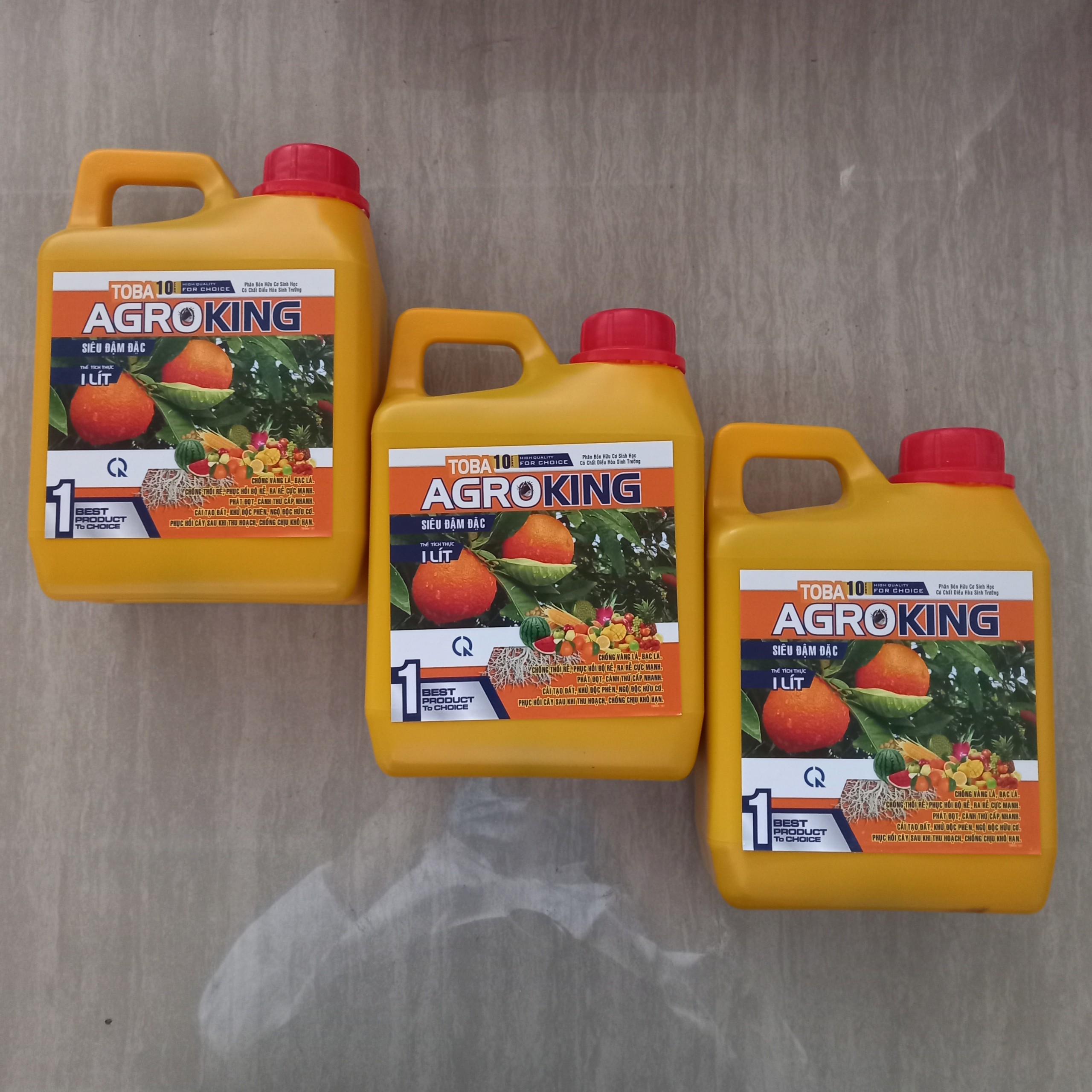 Phân bón hữu cơ sinh học AGROKING (can 1 lít)