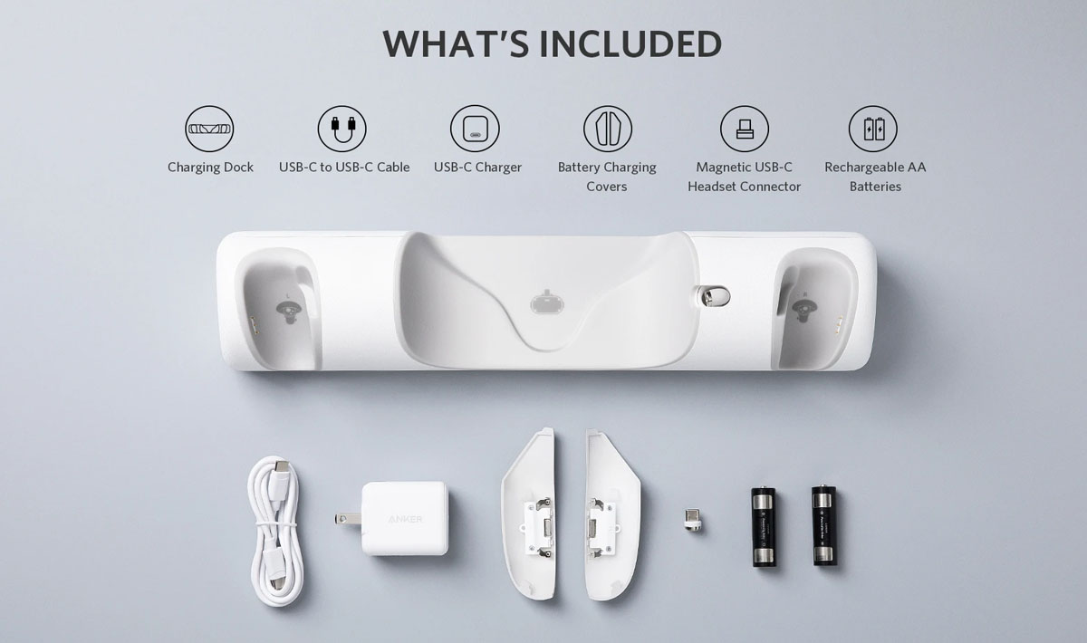 [Trả góp 0%]Dock sạc Anker cho kính Oculus Quest 2