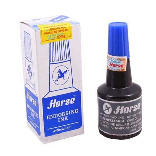 Mực đổ con dấu Horse