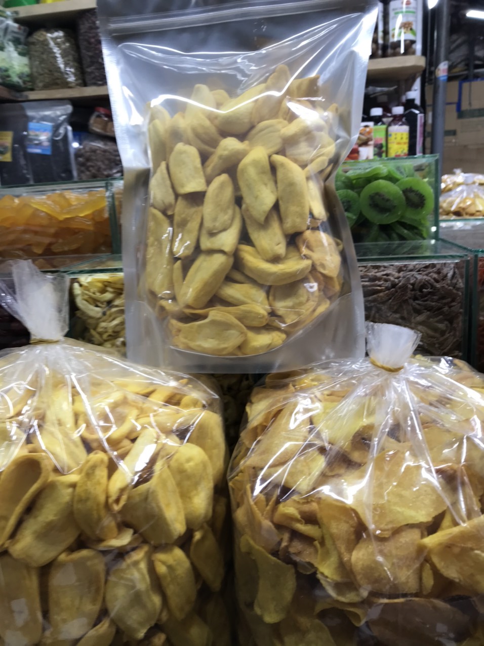 500 Gram Mít Sấy Nguyên Cánh Loại 1