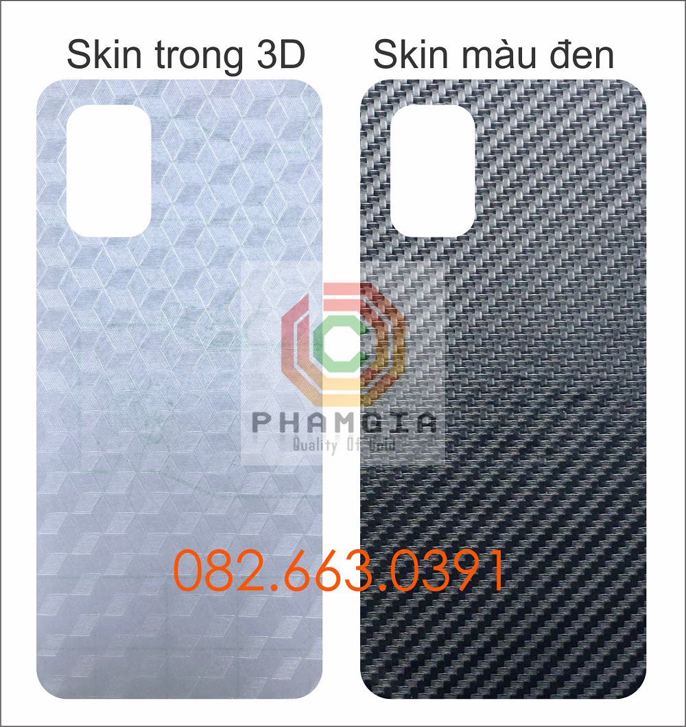 Miếng dán mặt lưng skin carbon Oneplus 8T
