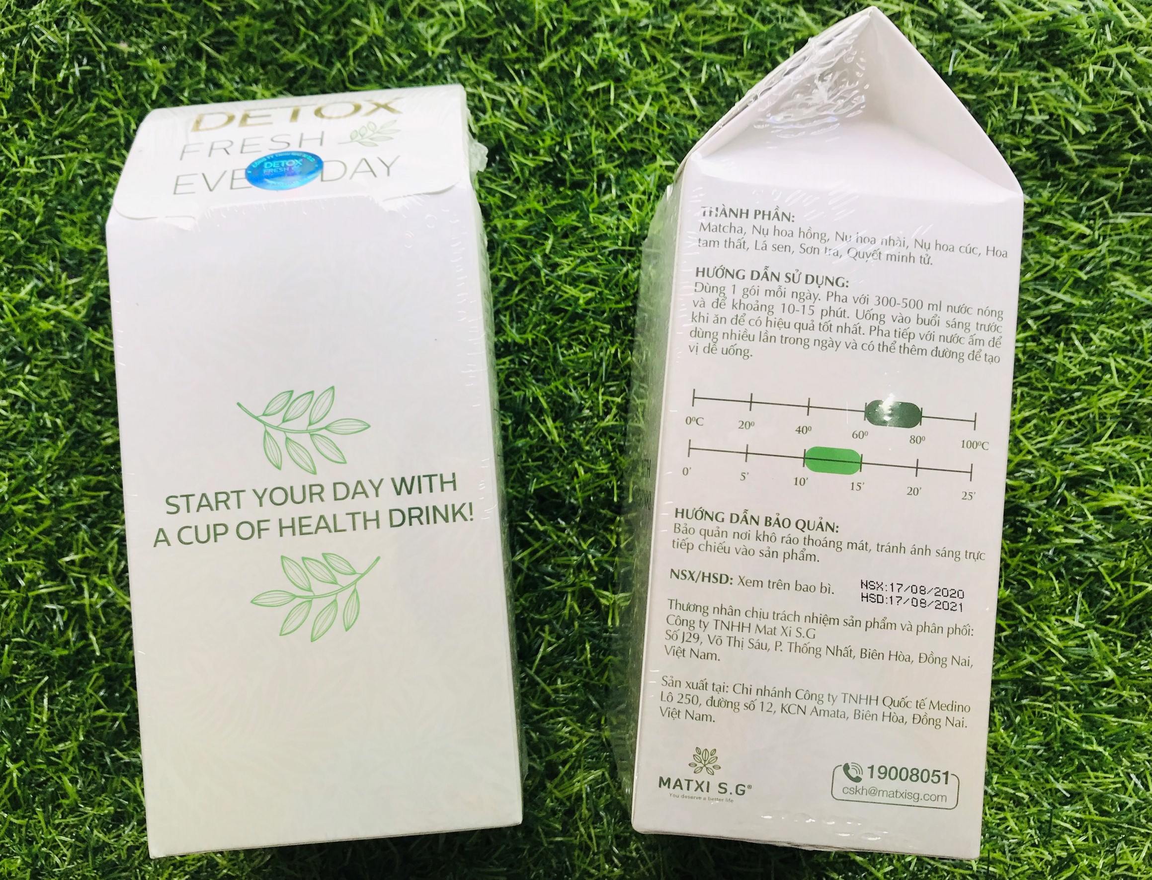 Trà Hoa Go Detox Giảm Cân (Tách lẻ Combo Go Detox)