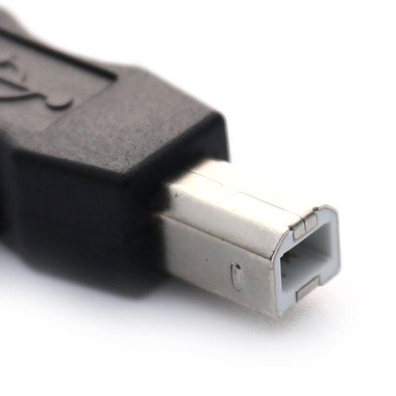 Ginni USB 2.0 type A Female to type B Male Printer Scanner Adapter Converter Connector