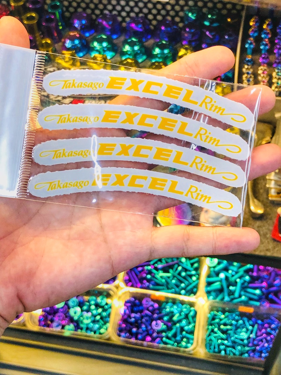 Tem Sticker Dán Mâm Xe Máy - Decal Trang Trí