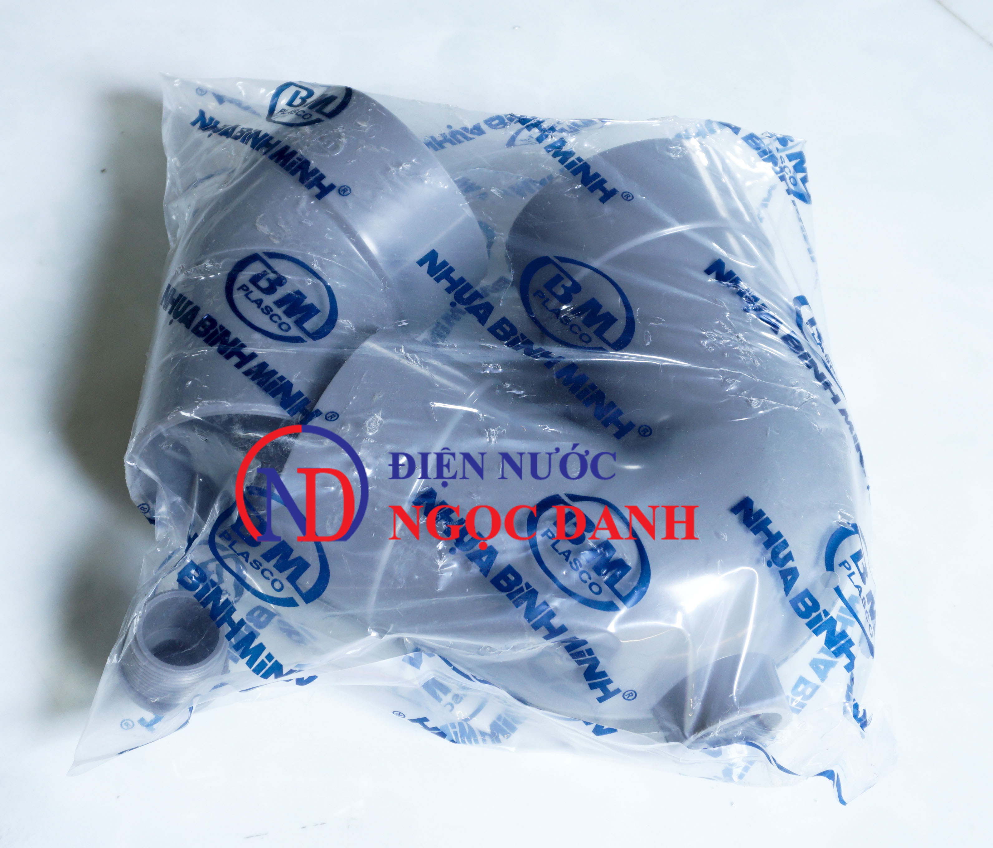 Con thỏ nhựa PVC BÌnh Minh phi 90(S-Bend)