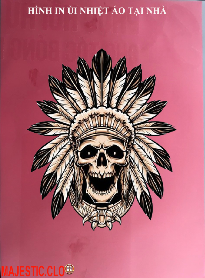 LOGO STICKER OLD SKULL