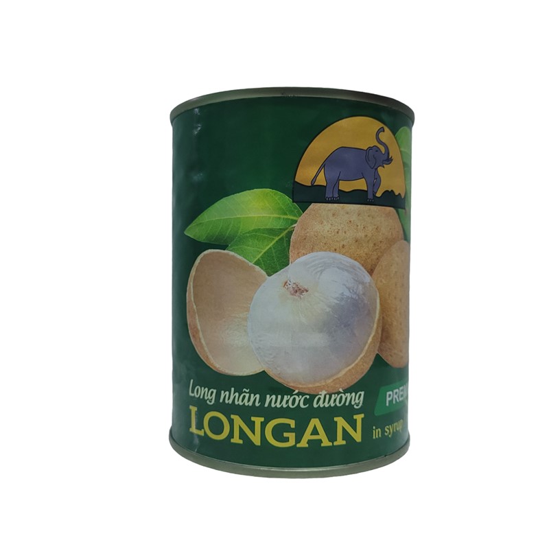 Long Nhãn nước đường lon thiếc 565gr