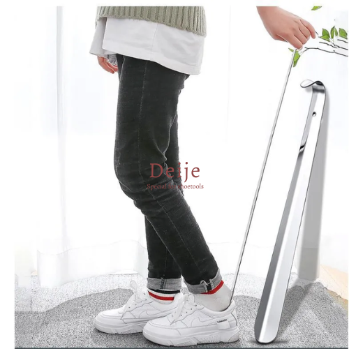 Shoehorn cây mang giày bằng thép không gỉ 52cm, cây đón gót