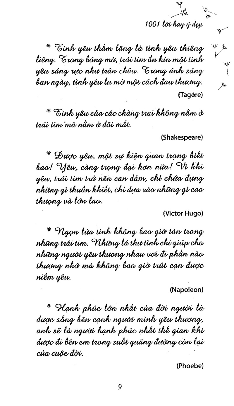 Sách - 1001 Lời Hay - Ý Đẹp