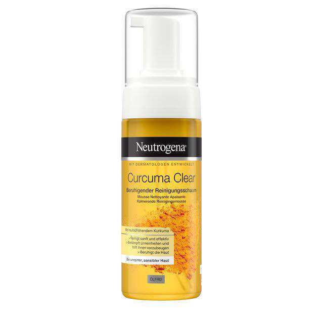 Sữa Rửa Mặt Tạo Bọt Tinh Chất Nghệ Neutrogena Curcuma Clear, [ Hàng Đức]