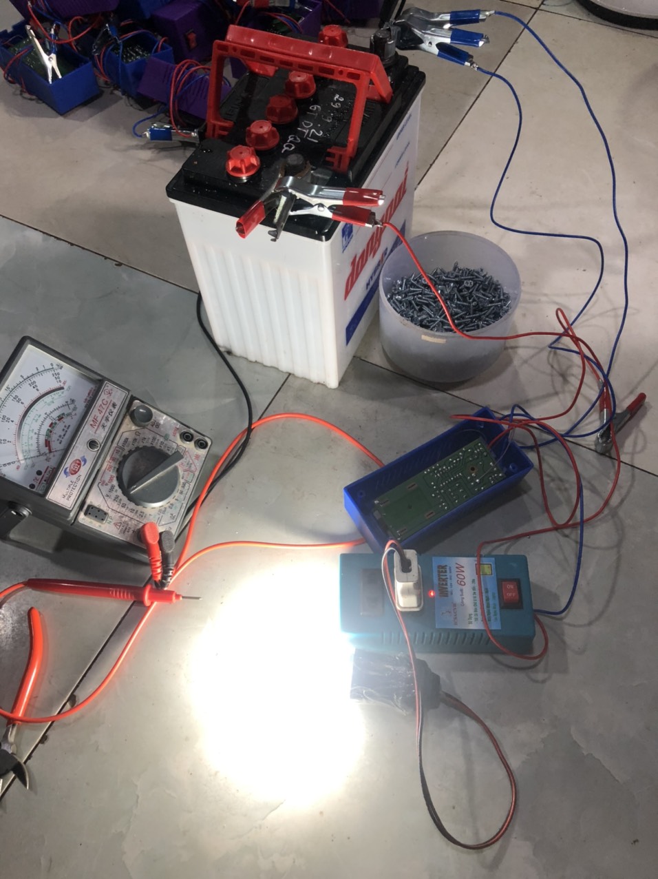 ĐẢO ĐIỆN BÌNH ẮC QUY 12V-80W