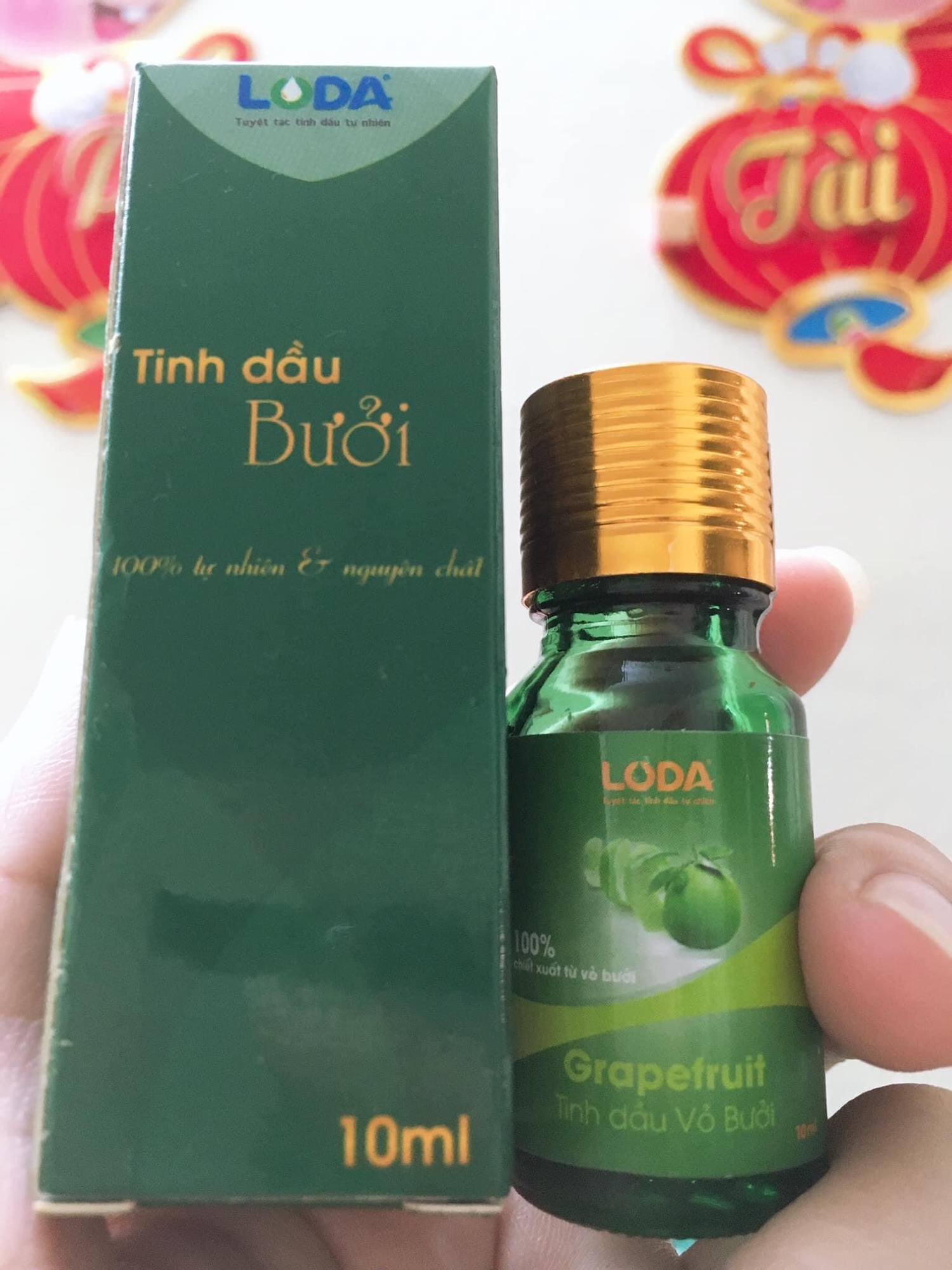 [HCM]TINH DẦU VỎ BƯỞI LODA 10ML