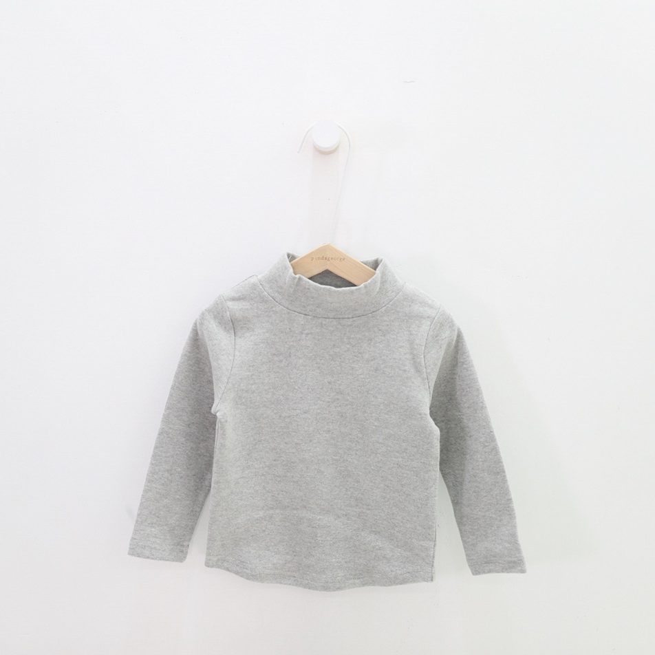 Áo thun bé trai dài tay 2-7 tuổi cao cổ trơn nhiều màu vải cotton len dày dặn, Áo giữ nhiệt cho bé hàng Quảng Châu