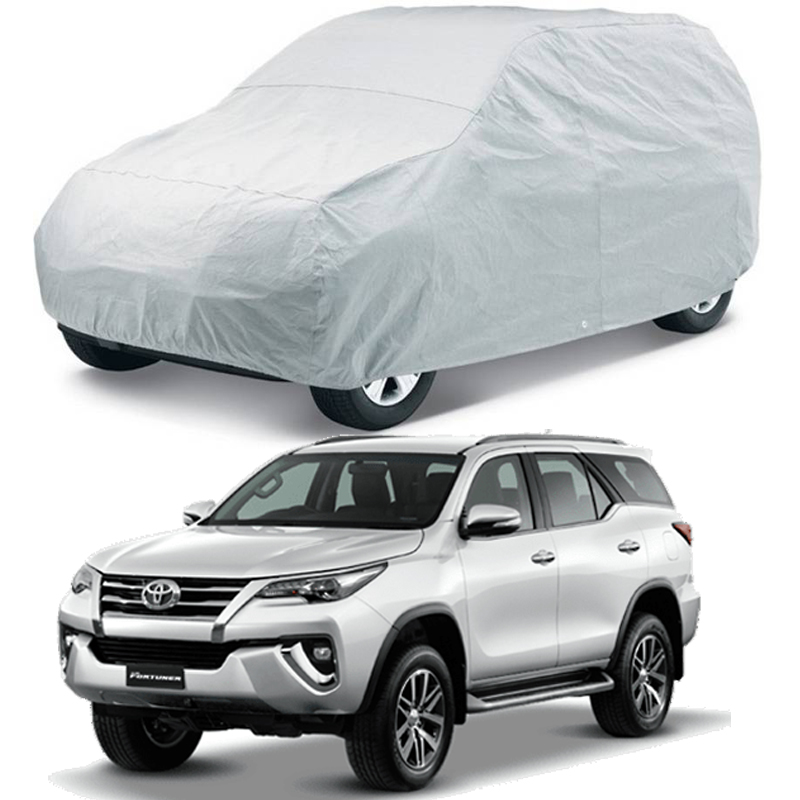 Bạt Phủ xe Ô Tô Fortuner Vải Dù OXFORD Siêu Bền, Bạt Trùm Xe Hơi Chống Nắng Mưa Bảo Vệ