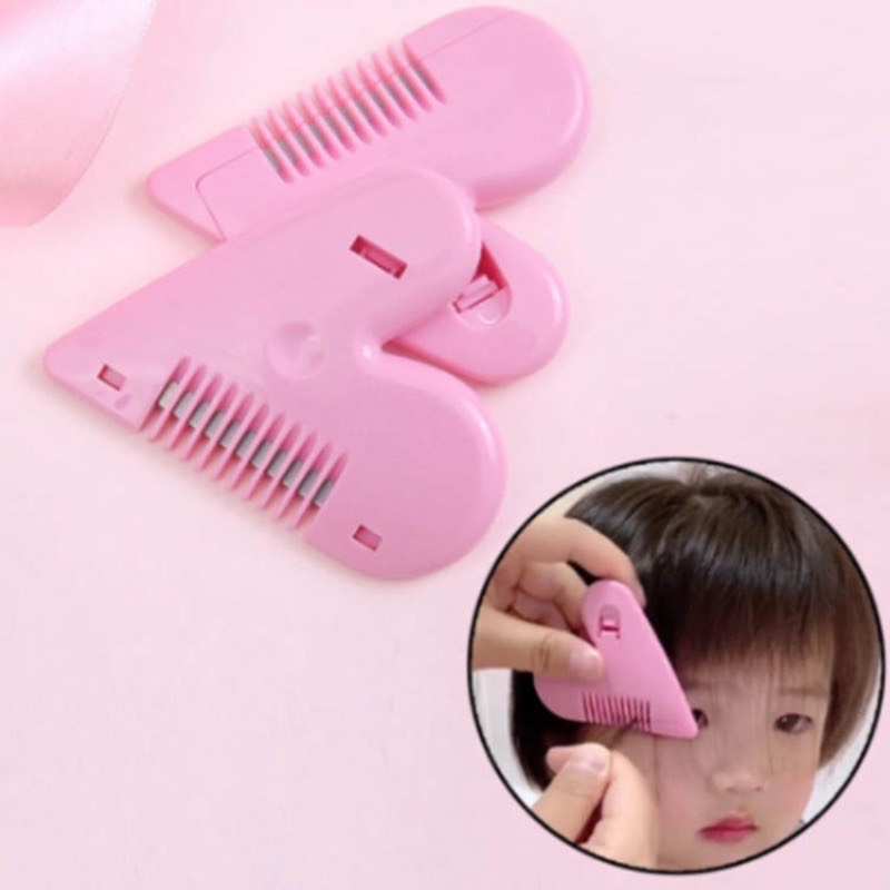 Lược tỉa tóc- lược cắt tóc mái siêu tiện lợi cho bé