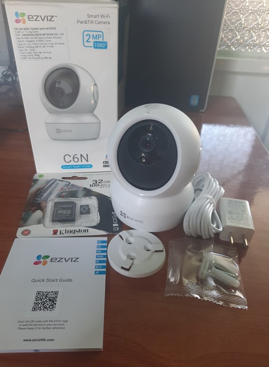 Camera Giám Sát Ezviz C6N 2.0MP 1080P