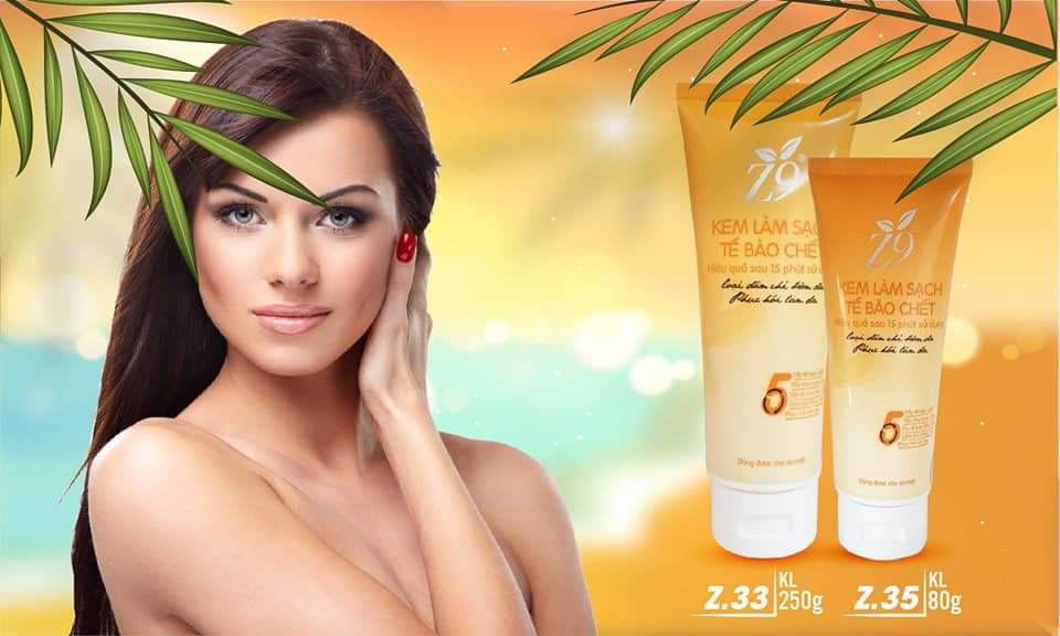 [HCM+ TẶNG MẶT NẠ DƯỠNG TRẮNG 19K] Kem Tẩy Tế Bào Chết Z9 80G