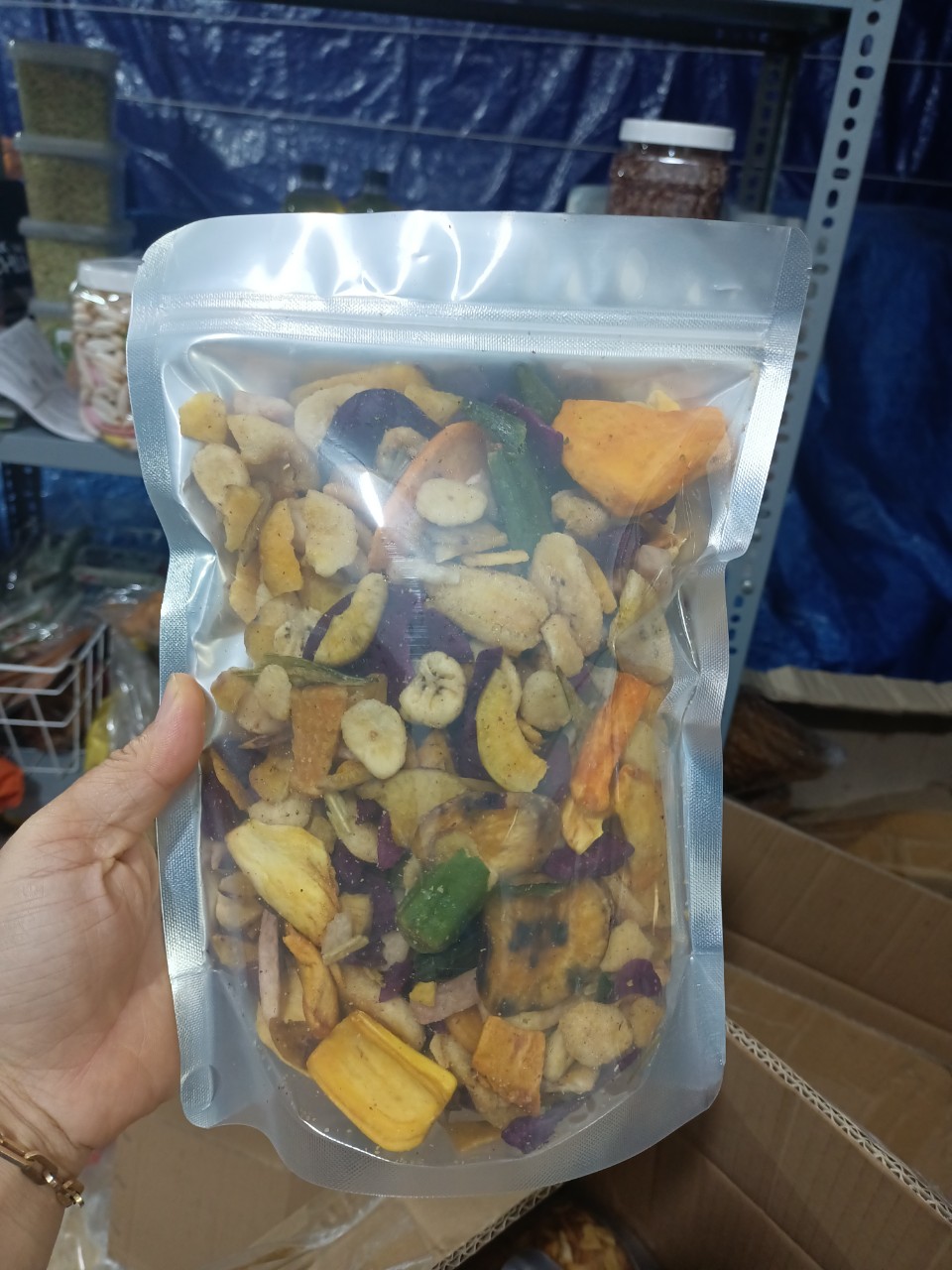 Trái cây sấy thập cẩm loại vỡ ĐÀ LẠT