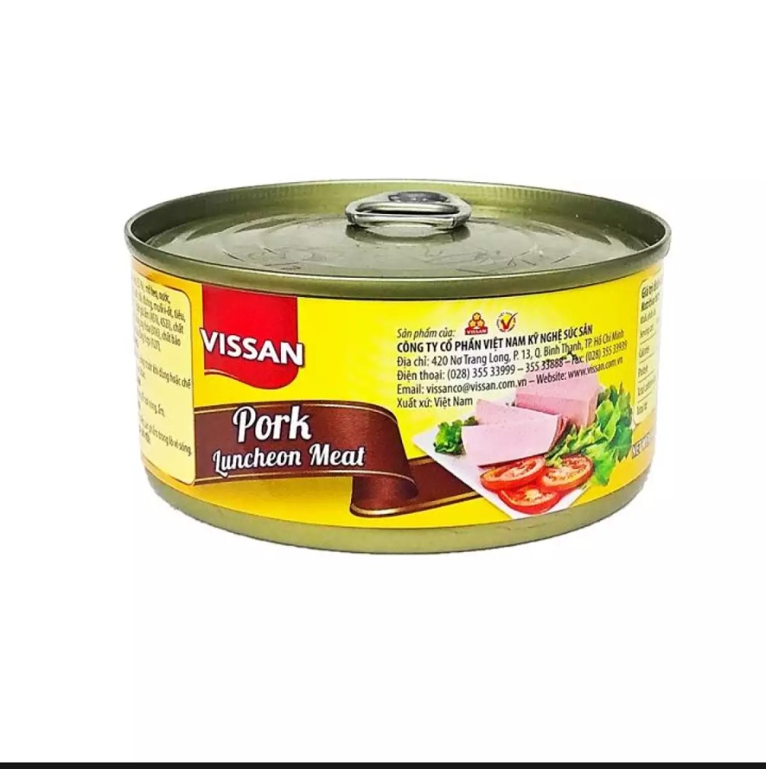 [HCM]Combo 4 hộp Pate Thịt Heo VISSAN ( 4 hộp x 170g)