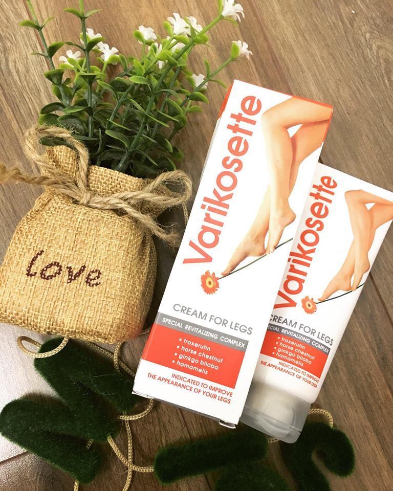 Kem giảm giãn tĩnh mạch chân Varikosette Nga 75ml