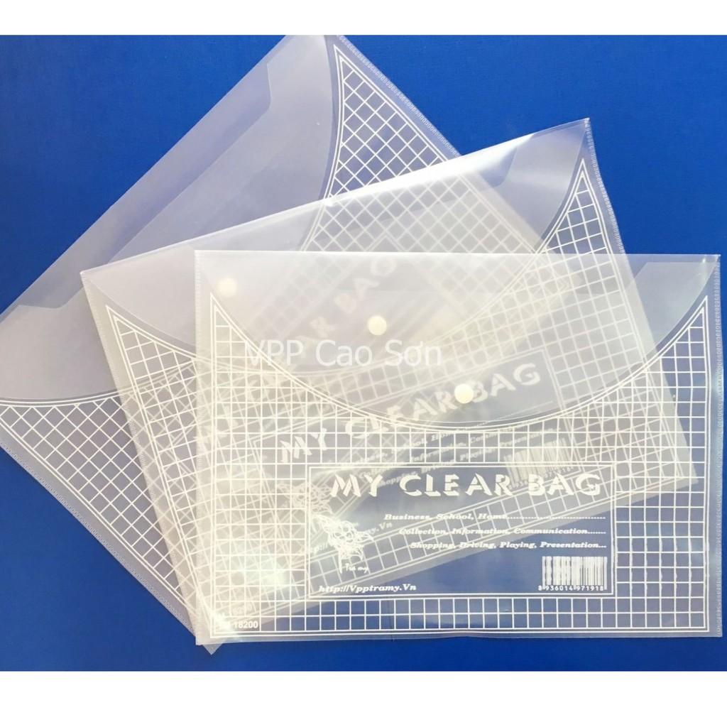 combo 100 clear bag khổ F(to) 18440