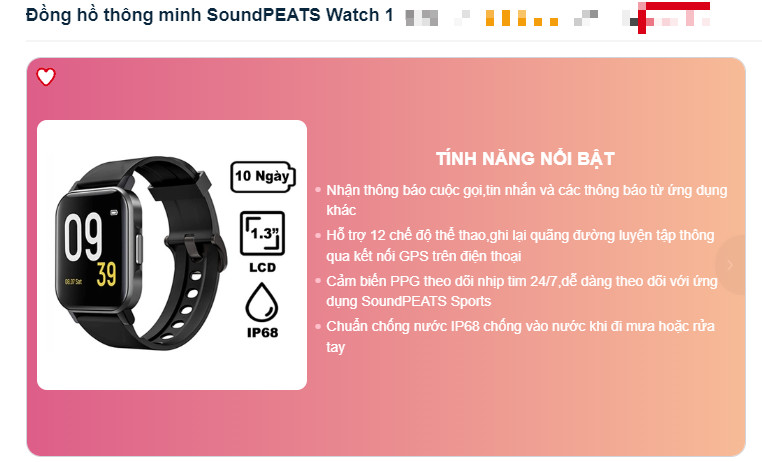 Dán ppf đồng hồ soundpeats watch 1/ soundpeats watch 1 pro / soundpeats watch 2 chống trầy xước, ppf chuẩn