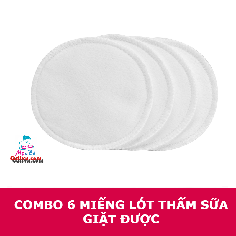 Lót Thấm Sữa Giặt Được (4 Miếng)