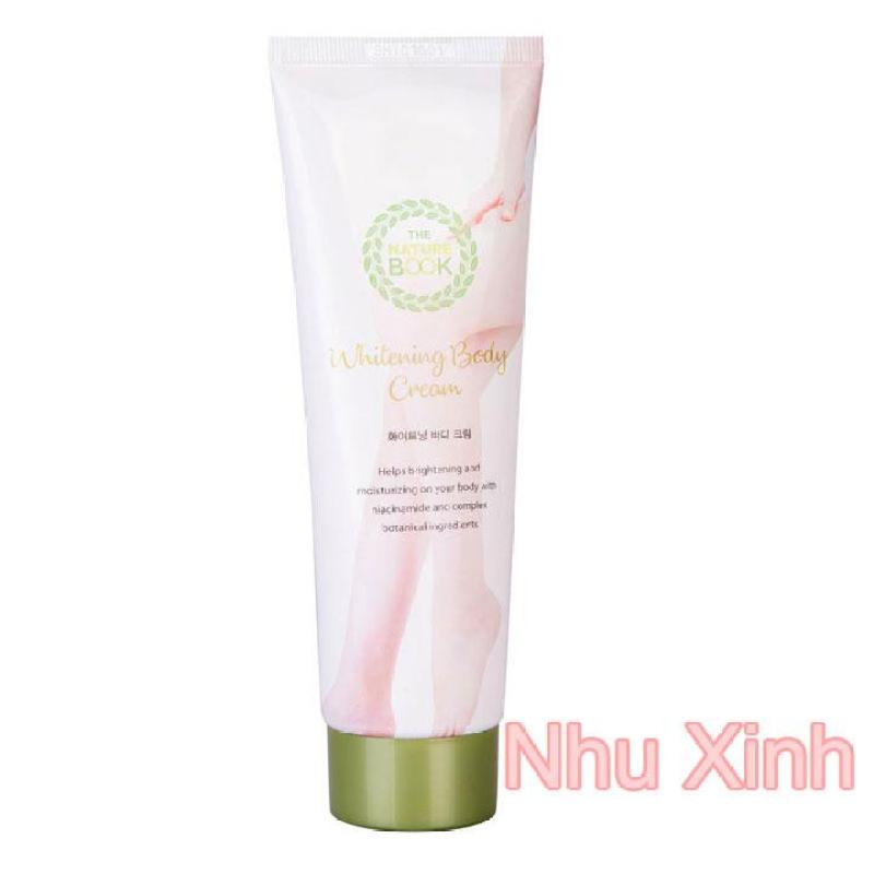 Kem Dưỡng Trắng Da Toàn Thân The Nature Book Whitening Body Cream 100g