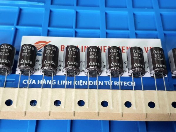 Tụ hóa nxb 100uf 63v 10x16mm