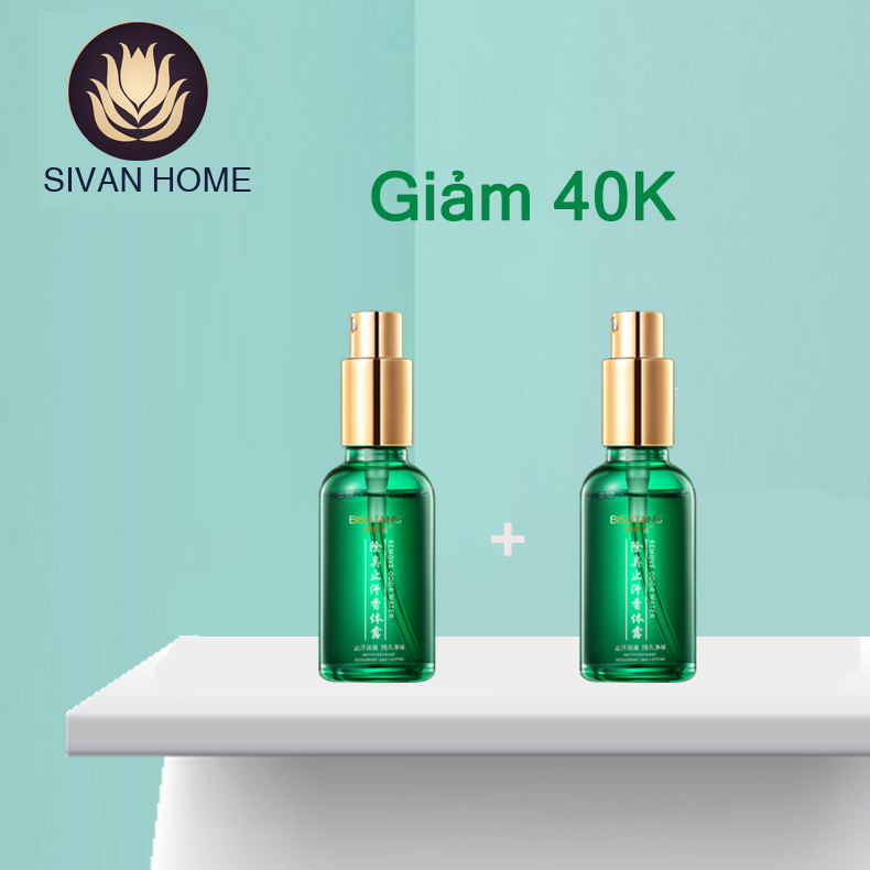 Xịt khử mùi hôi nách Serum hôi nách  Khử mùi vĩnh viễn  Hôi Cơ Thể Cho Nam Và Nữ Loại Bỏ Mùi Hôi Nách Và Mùi Thơm Lâu Trôi Xịt Chăm Sóc Da 30ml Bình Xịt Nước Hoa 