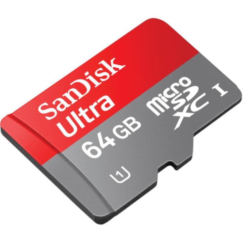 Thẻ nhớ MicroSDXC SanDisk Ultra 533X 64GB 80MB/s -  Tặng kèm đầu đọc thẻ microSDHC