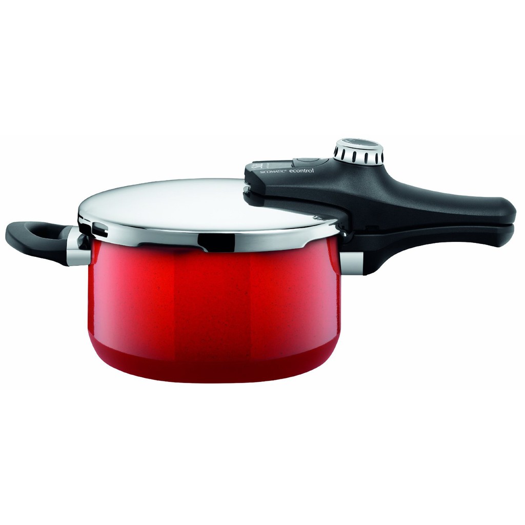( Hàng Đức) Nồi hầm Silit Sicomatic Classic Set 2-teilig 4,5l und 3,0l, đỏ