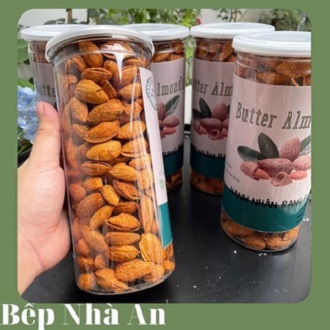 Hạnh Nhân Rang Bơ Mỹ ( Hàng loại 1 Ngon giòn) -500g
