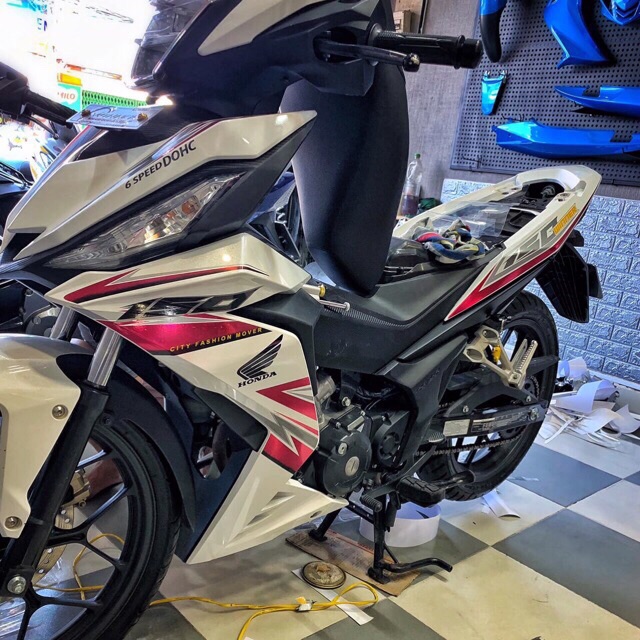 Tem rời winner 150 dán xe trắng chất liệu Candy