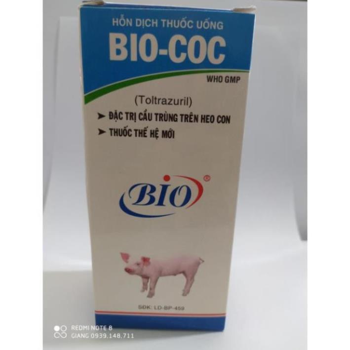 CẦU TRÙNG BIO COC CHAI 150ML (biococ bio coc)
