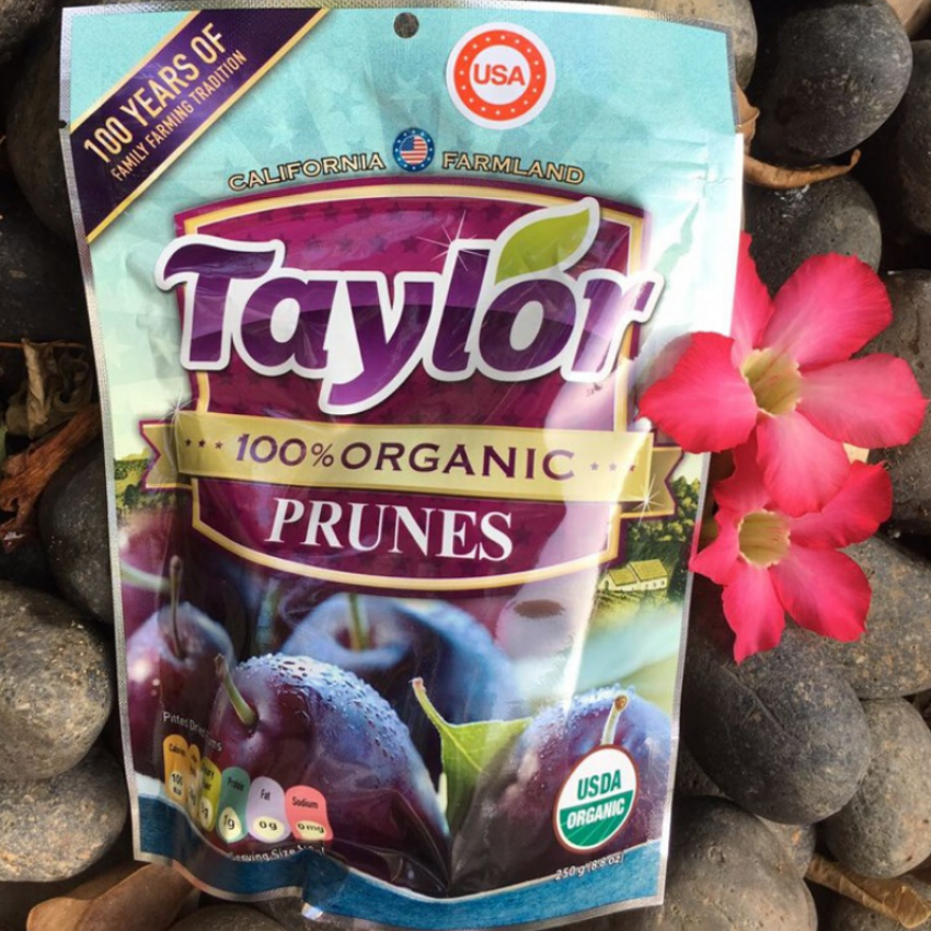 [HCM]Mận khô hữu cơ Taylor 250g